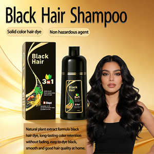 Shampoo Colorante Nero Originale con Olio di Argan per <span class=keywords><strong>Copertura</strong></span> <span class=keywords><strong>Capelli</strong></span> Grigi, Disponibile OEM/Private Label - Product Image 3