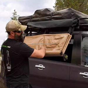 4x4 Offroad impermeable al aire libre 1x1m fácil de instalar Camping plegable camioneta habitación privacidad inodoro tienda lateral toldo ducha cerca de mí - Product Image 5