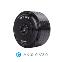 Actuador Robótico CubeMars AK10 9 V3, Motor Servo Integrado de Alta Densidad de Torque de 53 Nm para Articulaciones de Robots