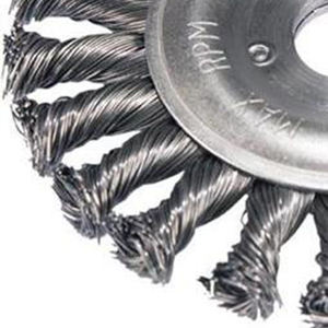 Cepillo redondo de alambre de acero inoxidable de 0,5 mm, diámetro 115 mm (92291125524905) - Product Image 3