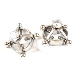 Бесплатные коробки-Эротические зажимы для сосков, секс-рабы, металлические зажимы для груди, БДСМ, игрушки для взрослых, игры, клитор, Экзотическая одежда - Product Image 5