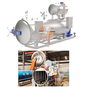 Sunlinn công nghiệp hiệu quả cao Nồi hấp hệ thống mới phun nước vặn lại máy để khử trùng túi thực phẩm lon - Product Image 1