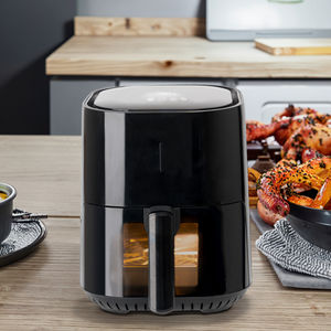 Electrodomésticos de cocina inteligentes digitales de estilo moderno OEM de 1200W 3.5L, freidora de aire todo en uno con ventana visible para el hogar - Product Image 1