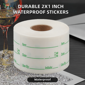 สติกเกอร์กาวในตัว YYLABEL ทนทาน ขนาด 2x1 นิ้ว กันน้ำ กันความร้อน สำหรับเครื่องพิมพ์บราเดอร์ QL อเนกประสงค์ - Product Image 2