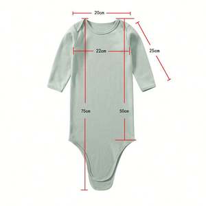 Ropa de Dormir para Recién Nacidos, Bata de Manga Larga de Algodón Orgánico para Bebés, Saco de Dormir con Nudo - Product Image 6