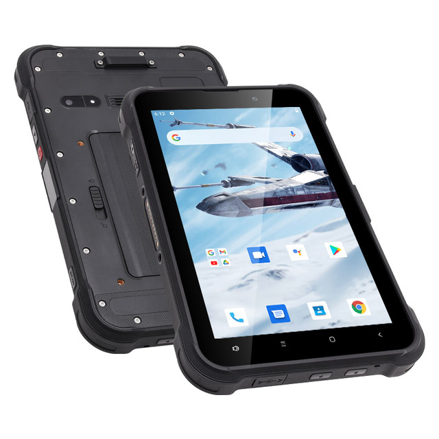 Waterproof 8inch Rugged Tablet UNIWA T85S NFC Octa Core 4+64GB POE Android Tablet PC 2D Scanner Optional
