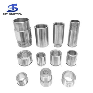 Raccord de tube en acier inoxydable NPT SS304/316 avec filetage d'extension pour pièces de chauffage personnalisées - Product Image 2