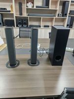 Systèmes de cinéma maison sans fil, ensemble complet de musique, lecteur audio portable, système de son surround, barre de son BT avec caisson de basses
