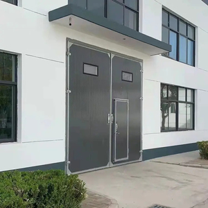 Porta a Battente a <span class=keywords><strong>Due</strong></span> <span class=keywords><strong>Ante</strong></span> in Acciaio Inox per Cucine Industriali e Ristoranti - Product Image 6