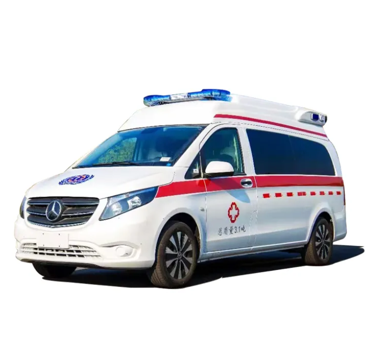 New Ambulance Vehicle JMC 4x2 Monitoring Medical ICU Ambulance Car Negative Pressure Ambulance for Sale