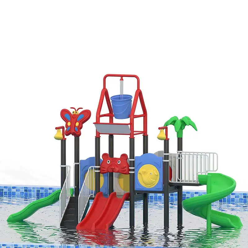 Made In China Low Price Aqua Park Water Park Equipment Slides Large Children Water Park Slides For Sale