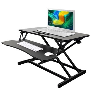 Standing <b>Desk</b> Height Adjustable Metal Office Workstation Ergonomic Computer <b>Desk</b> Top Mount - Product Image 5