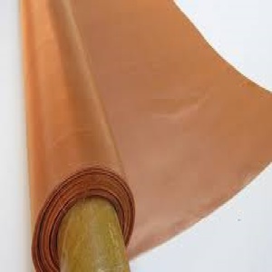 Yüksek hassasiyetli dokuma bakır ızgara tel örgü rulosu koruyucu kumaş dokuma tel örgü - Product Image 5