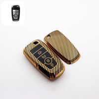 Étui de protection complet pour clé de voiture en TPU disponible en deux couleurs Supports étanches et anti-poussière personnalisés pour la couverture de clé de voiture Ford