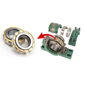 Rodamiento de Rodillos Cilíndricos de Una Hilera RN202 con Jaula de Latón Sin Anillo Exterior para Equipos de Procesamiento de Dulces y Chocolate - Product Image 6