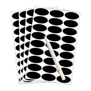 Etiquetas Adhesivas Ovaladas Personalizadas, Etiquetas de Codificación de Color Autoadhesivas para Supermercados, Restaurantes y Hoteles - Product Image 1