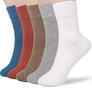 Women Merino Cashmere Socks Soft Above Ankle Crew Socks