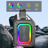 OEM Custom Brand X49PLUS untuk Speaker Portabel 5.0 200W Daya Tinggi Baterai Lithium KTV Pencahayaan RGB
