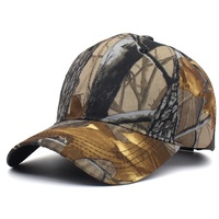 Gorra de Béisbol Unisex de Algodón de Camuflaje con Árbol, Gorra de Béisbol de Tamaño Ajustable, Suave y Liso