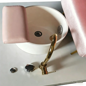 Professional Luxury Pedicure <b>Chair</b> for Nail Salon <b>Vibration</b> Massage Automatic Drainage Pipeless Jet System Wood Material - Product Image 6