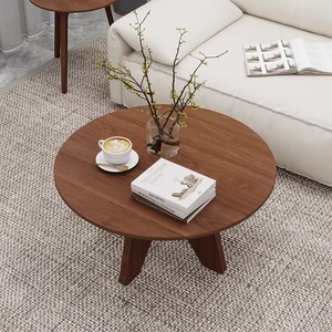 <span class=keywords><strong>Table</strong></span> basse de salon en bois massif convertible double couche, design moderne et simple, pour <span class=keywords><strong>petite</strong></span> famille, mobilier design pour maison et séjour - Product Image 2