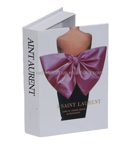 Cajas Decorativas con Forma de Libro Vacías, Estilo París, Decoración Abierta, Diseño de Marca de Lujo, con Almacenamiento, Libros Decorativos para Decoración del Hogar - Product Image 4
