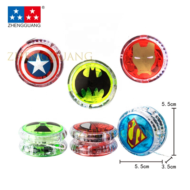 Zhengguang, лидер продаж, йо-йо, Заводская профессиональная пластиковая игрушка Йо-Йо, светодиодный светильник, йо