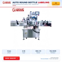 Ligne de remplissage, de bouchage, d'étiquetage et d'emballage automatique pour conditionneur capillaire 100 ml