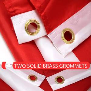 كندا 3x5 قدم العلم الكندية 100D البوليستر الروسية راية اثنين من الحلقات المعدنية تتلاشى مقاومة الألوان الزاهية للاستخدام الترويجي - Product Image 3