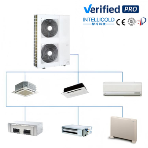 เครื่องปรับอากาศแบบแยกส่วนหลายจุด VRF พร้อมระบบกู้คืนความร้อน สำหรับทำความเย็นและความร้อน ระบบ HVAC แบบรวมศูนย์ สำหรับเชิงพาณิชย์ - Product Image 4
