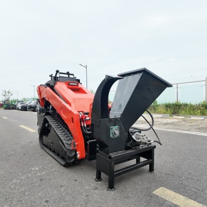 Vente directe usine : Mini-chargeuse compacte V1000 avec chenilles en caoutchouc, certifiée CE et EPA, et godet frontal - Product Image 3