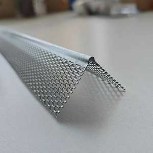 Угловой профиль из оцинкованной сетки 28x28 мм для мини-штукатурки, 2400/2700/3000 мм, для нанесения мини-штукатурки и отделки углов - Product Image 5