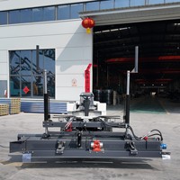 Machine de nivellement laser hydraulique à économie d'énergie avec émetteur laser indépendant pour un nivellement précis du sol en ciment sans erreur