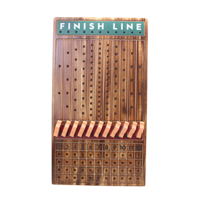 Juegos de Mesa de Carreras de Caballos de Madera Quemada, Juguetes de Caballos de Madera, Juegos de Mesa de Carreras para Adultos, Adolescentes, Niños, Diversión Familiar, Juegos de Fiesta - Product Image 3