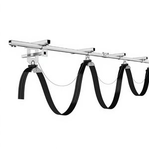 Accesorios para Sistema de Rieles en C de Acero Galvanizado para Equipos de Manipulación Eléctrica/Electrónica, Gestión Completa de Cables para Grúas EOT - Product Image 1