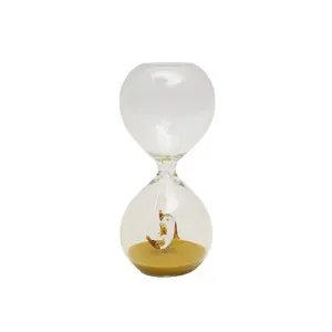 Hand made decorative hourglass 1mins 5mins sand timer sand clock for sale