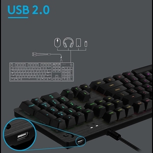 Wholesale New Original Logitech G512 Wired Mechanical <b>Gaming</b> Keyboard Full RGB <b>Light</b> Keyboard - Product Image 3