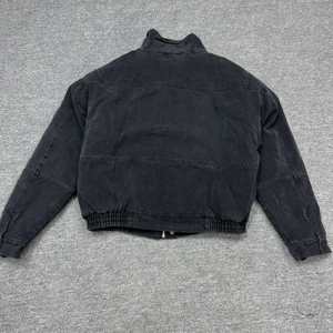 Veste universitaire en toile de coton vintage lavée pour <span class=keywords><strong>homme</strong></span>, hiver 2025, broderie en coton, adaptée au style Y2K, loisirs de rue - Product Image 2