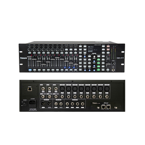 Thinuna RMX-D14 Console de mixage numérique 14 canaux en rack avec faders de 100 mm, interface d'enregistrement multipiste Dante/USB pour système AV - Product Image 1