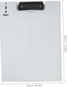 Thư mục clipboard bảng viết nhẹ với trình quản lý tệp Clip màu phù hợp cho các trường văn phòng tại nhà. - Product Image 2