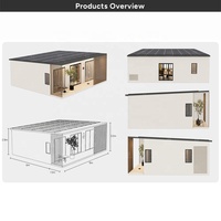 Maison Conteneur Pliable Prête à Vivre 20ft 40ft Préfabriquée