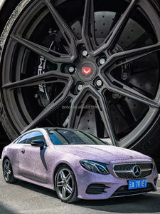 Super brillant diamant paillettes vinyle <span class=keywords><strong>Wrap</strong></span> auto-adhésif bricolage voiture autocollant décalcomanie pour carrosserie anti-rayures PVC matériel pour voiture emballage - Product Image 6