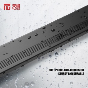 Support de penderie en alliage d'aluminium TIANYI pour tube carré, fixation murale non-détachable pour tringle de penderie - Product Image 3