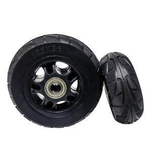 Rodízios Rígidos Giratórios Laterais de Borracha de <span class=keywords><strong>5</strong></span> Polegadas, Antiderrapantes e Resistentes ao Desgaste, Personalizáveis OEM para Compras - Fornecedor Chinês - Product Image 6