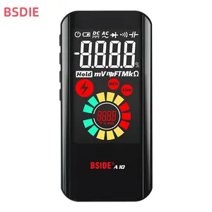 BSIDE Profesional Digital Multimeter Smart 9999 EMF Multitester DC AC Voltage Capacitor Ohm Diode Live Electric Tester USB