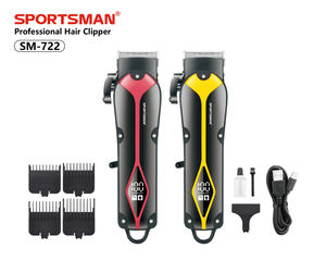 Tondeuses à <span class=keywords><strong>cheveux</strong></span> sans fil Lithium Ion Pro pour hommes femmes enfants lame en acier inoxydable Rechargeable anglais pour la <span class=keywords><strong>coupe</strong></span> de <span class=keywords><strong>cheveux</strong></span> à domicile - Product Image 6