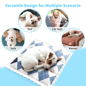 Wholesale Foldable Dog Cooling Mat New Design Pet Ice Summer Keep <strong>Cool</strong> <strong>Pad</strong> for Small Puppy Dogs Cats Cooling Pet Mat - Product Image 3