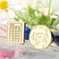 Kepala stempel segel lilin kalkulator Mouse pengontrol Game seri tombol terlaris