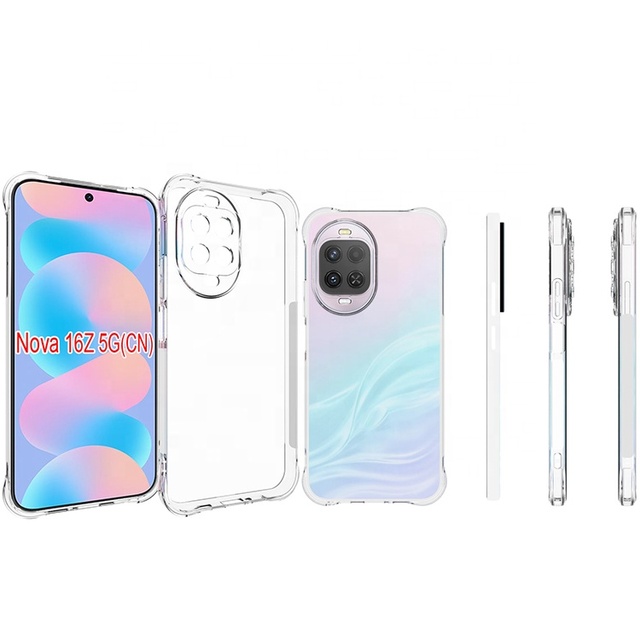 For Huawei Nova Y61 4G 8Se 11Se 16Z 5G Clear Tpu Silicon Shock Proof Back Cover Phone Case