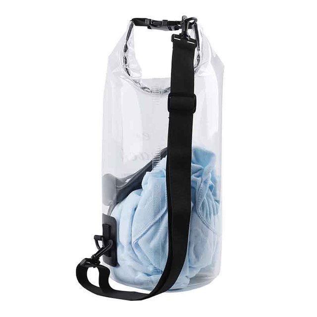 Clear Pvc Waterproof Dry Bag Pack, Hiking Waterproof Dry Foldable Back Pack Bag/dry Bag